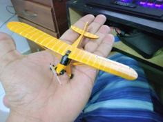 Piper J3 Scale 1/72 3D Printer Model