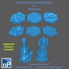 Battletech Buildings And Bases – Pack 2 3D Printer Model