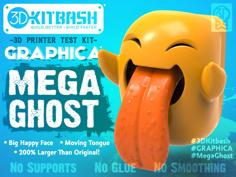 Graphica: MEGA Ghost – Print & Play – Via 3DKitbash.com 3D Printer Model