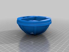 Pokeball Tin Deckbox 3D Printer Model