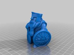 Big Guardian Dwarf (72mm) 3D Printer Model