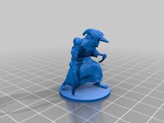 Kenku Mini – Fixed Knife / Taller 3D Printer Model