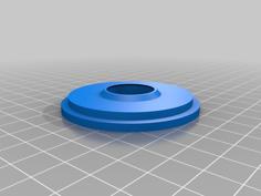 Customizable Compact Spool Holder With Bearing Support 3D Printer Model