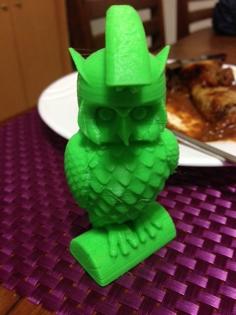 Greek Owl 3D Printer Model