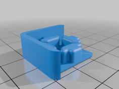 2020 Extrusion Cap With Borders 3D Printer Model