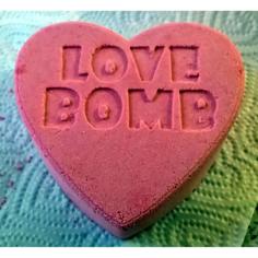 Love Bomb Bath Bomb Mold 3D Printer Model