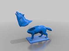 Wolf Reiber Grinder – Turn The Wolfes Neck, Grind The Herbs 3D Printer Model