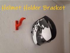 Motorcycle Helmet Holder 3D Printer Model