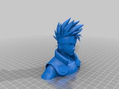 Kakashi’s Bust 3D Printer Model