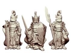 Dragon Knights (28mm/32mm Scale) 3D Printer Model