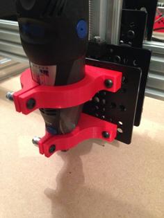 Dremel 300 Series CNC Mount 3D Printer Model