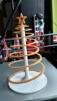 Christmas Tree 3D Printer Model