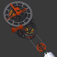 3D Printed Mechanical Clock With Anchor Escapement (STL Files) 3D Printer Model