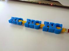 KC Pencil Holder 3D Printer Model