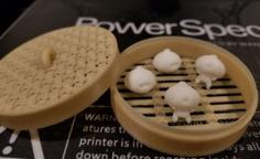 Bao Dim Sum Basket 3D Printer Model