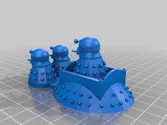 Dalek Sleigh 3D Printer Model