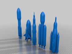 ROCKETS 3D Printer Model