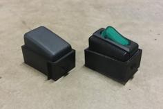 1998 Jeep Tj Rocker Switch Plug 3D Printer Model