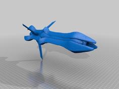 Star Trek – Voyager Species 8472 Bioship 3D Printer Model