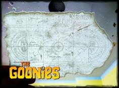 GOONIES MAP 3D Printer Model