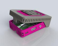 EPIc SnapPI Hinged Pi Case ( Raspberry Pi Case 2 3 And 4 ) 3D Printer Model