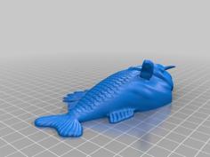 Monster Fish 3D Printer Model