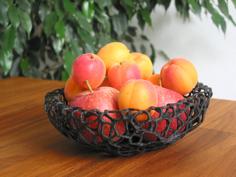 Fruit Bowl – Voronoi-Style #4 3D Printer Model