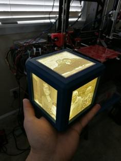 Lithophane Lamp V4/v3 3D Printer Model