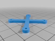 25x25mm Standoff X Brace 3D Printer Model