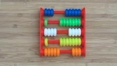 Customizable Abacus 3D Printer Model