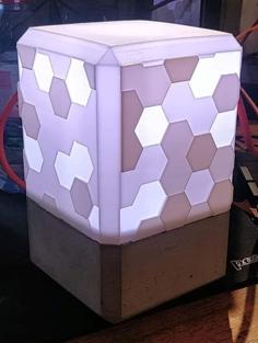 Honeycomb Lamp-Fully 3D Printed 3D Printer Model