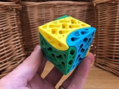 Triple Twist Cubes 3D Printer Model