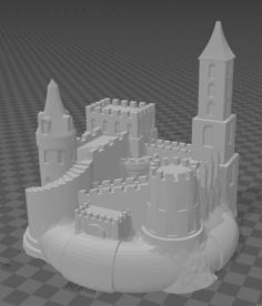 Lifesaver Sand Castle 3D Printer Model