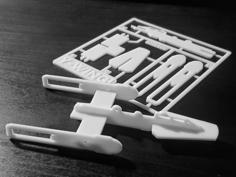 Y-Wing Kit Card 3D Printer Model