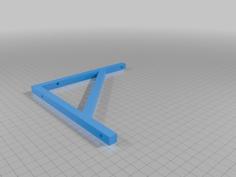 Simple Shelf Bracket 3D Printer Model