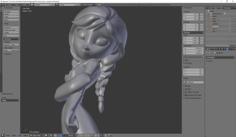 Anna Of Arendelle V0.1K 3D Printer Model