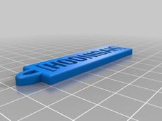 HOONIGAN Keychain Card 3D Printer Model