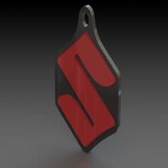 Suzuki Keychain 3D Printer Model