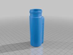 Geocaching Container With PET Cap – And 10x3mm Magnets – Two Sizes 3D Printer Model