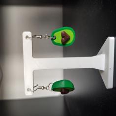 Avocado Earring Multi Color 3D Printer Model