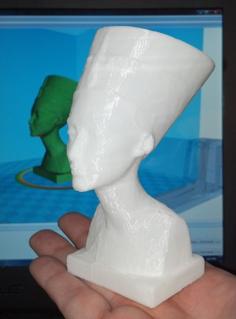 Bust Of Nefertiti 3D Printer Model