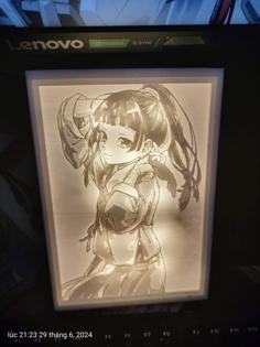 The Apothecary Diaries MaoMao Lithophane 3D Printer Model