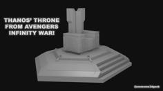 Thanos Throne From Infinity War 3D Printer Model