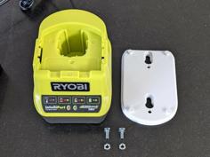 Ryobi RC18120 Charger Holder 3D Printer Model