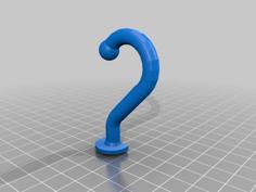 Volvo Cloth Hook 3D Printer Model