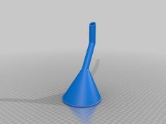 Motorcycle Oil Funnel / Funil De óleo Para Moto 3D Printer Model