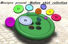 Button Shirt Collection 3D Printer Model