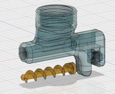 Automatic Fish Feeder Neat Solution. 3D Printer Model