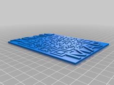 Rick Roll Trail Map 3D Printer Model