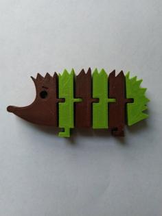 Flexi Hedgehog Remix 3D Printer Model